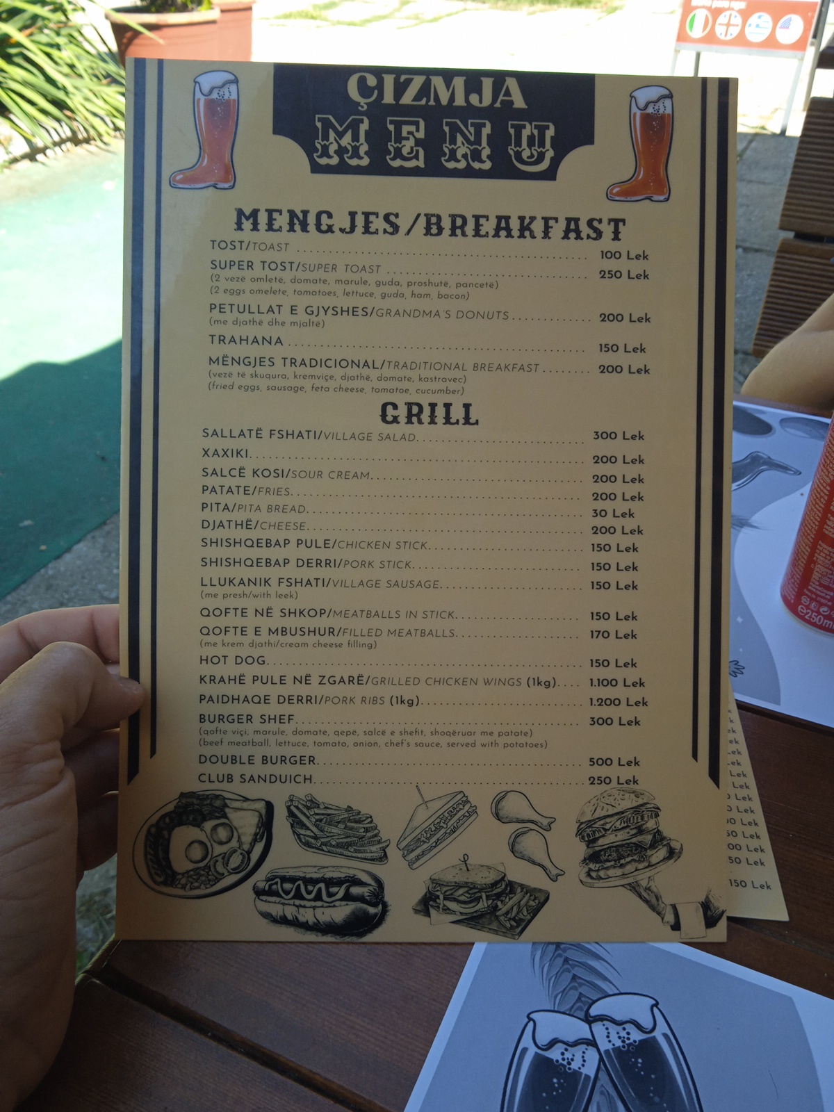 ÇIZMJA (Beer, Grill & Pub)